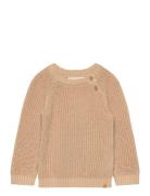 Nbmemlen Ls Knit Lil Tops Knitwear Pullovers Beige Lil'Atelier