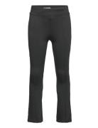 Kmgpaige Flared Pintuck Pant Pnt Bottoms Trousers Black Kids Only