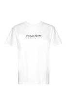 Hero Logo Regular T-Shirt Tops T-shirts & Tops Short-sleeved White Calvin Klein