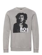 Onsbob Marley Reg Crew Neck Sweat Tops Sweatshirts & Hoodies Sweatshirts Grey ONLY & SONS