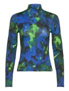 Estelle, 1828 Stocking Jersey Tops T-shirts & Tops Long-sleeved Blue STINE GOYA