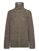 Rodebjer Courage Tops Knitwear Turtleneck Green RODEBJER