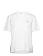Popincourt Amour/Gots Tops T-shirts & Tops Short-sleeved White Maison Labiche Paris