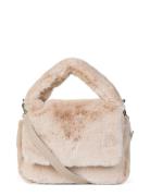 Day Fluffy Fur Cb Handy Bags Small Shoulder Bags-crossbody Bags Cream DAY ET