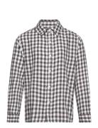 Regular-Fit Check Shirt Tops Shirts Long-sleeved Shirts Multi/patterned Mango