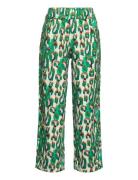 Tnhaven Wide Pants Bottoms Trousers Green The New