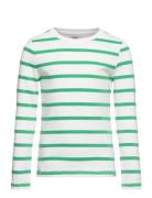 Kogsoph L/S Top Jrs Tops T-shirts Long-sleeved T-Skjorte Green Kids Only