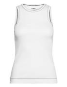 Alisson - Heavy Rib Tops T-shirts & Tops Sleeveless White Day Birger Et Mikkelsen