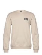 Jerseywear Tops Sweatshirts & Hoodies Sweatshirts Cream EA7