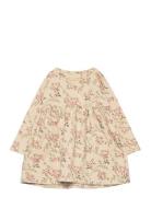 Dress Dresses & Skirts Dresses Casual Dresses Long-sleeved Casual Dresses Beige Sofie Schnoor Baby And Kids