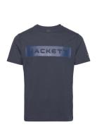 Hs Hackett Tee Tops T-Kortærmet Skjorte Navy Hackett London