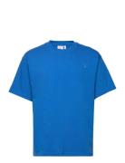 C Tee Sport T-Kortærmet Skjorte Blue Adidas Originals