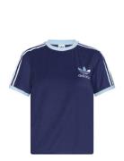 Terry 3S Tee Sport T-shirts & Tops Short-sleeved Navy Adidas Originals
