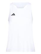 Adizero E Tank Sport T-shirts & Tops Sleeveless White Adidas Performance