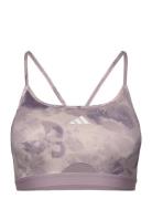 Aer Ls Aop Bra Sport Bras & Tops Sports Bras - All Purple Adidas Performance