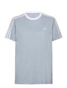 W 3S Bf T Sport T-shirts & Tops Short-sleeved Blue Adidas Sportswear