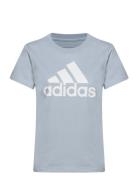 W Bl T Sport T-shirts & Tops Short-sleeved Blue Adidas Sportswear