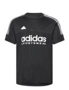 Tiro T-Shirt Sport T-Kortærmet Skjorte Black Adidas Sportswear