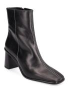 West Wit Black Shoes Boots Ankle Boots Ankle Boots With Heel Black ALOHAS