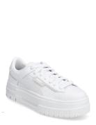 Mayze Crashed Lthr Wns Sport Sneakers Low-top Sneakers White PUMA