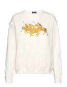 Lunar New Year Triple-Pony Sweatshirt Tops Sweatshirts & Hoodies Sweatshirts White Polo Ralph Lauren