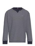 Essential Stripes Tee L/S Tops T-shirts Long-sleeved T-Skjorte Multi/patterned Tommy Hilfiger