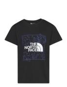 Teen New S/S Graphic Tee Sport T-Kortærmet Skjorte Black The North Face
