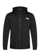 M Ma Full Zip Fleece Sport Sweatshirts & Hoodies Hoodies Black The North Face