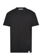 Woven Tab Tee Tops T-Kortærmet Skjorte Black Calvin Klein Jeans