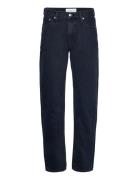 Low Rise Straight Bottoms Jeans Straight-regular Blue Calvin Klein Jeans