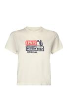 Graphic Classic Tee Authentic Tops T-shirts & Tops Short-sleeved Cream LEVI´S Women