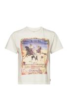 Graphic Classic Tee Levis Over Tops T-shirts & Tops Short-sleeved White LEVI´S Women