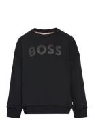 Sweatshirt Tops Sweatshirts & Hoodies Sweatshirts Black BOSS