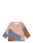 Tajco Tops T-shirts Long-sleeved T-Skjorte Multi/patterned MarMar Copenhagen