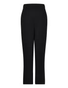 Carbetty Elawaist Straight Pant Jrs Bottoms Trousers Straight Leg Black ONLY Carmakoma