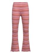 Pants Y/D Rib Bottoms Trousers Pink Minymo