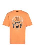 Rivo Ss T-Shirt Designers T-Kortærmet Skjorte Orange Daily Paper