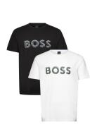 T-Shirt 2 Pack 2 Sport T-Kortærmet Skjorte Multi/patterned BOSS
