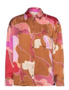 Amalia Shirt Tops Shirts Long-sleeved Pink ODD MOLLY