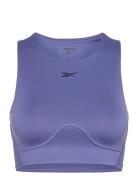 Lux Contour Crop Sport Bras & Tops Sports Bras - All Blue Reebok Performance