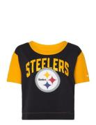 Nike Nfl Pittsburgh Steelers Top Sport T-shirts & Tops Short-sleeved Gold NIKE Fan Gear