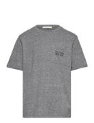 Regular Pocket T-Shirt Tops T-Kortærmet Skjorte Grey Tom Tailor