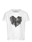 Organic T-Shirt Tops T-Kortærmet Skjorte White Rosemunde Kids