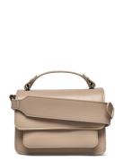 Renei Shiny Structure Bags Small Shoulder Bags-crossbody Bags Beige HVISK