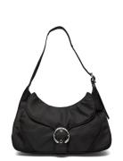 Thea - Buckle Shoulder Bag Bags Top Handle Bags Black Silfen