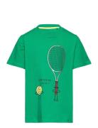 Tnknox S_S Tee Tops T-Kortærmet Skjorte Green The New