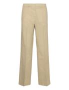 Calle - Canvas Twill Bottoms Trousers Wide Leg Beige Day Birger Et Mikkelsen