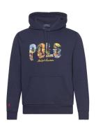 Seasonal Fleece-Lsl-Sws Tops Sweatshirts & Hoodies Hoodies Navy Polo Ralph Lauren