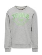 Kogvilla L/S O-Neck Box Ub Swt Tops Sweatshirts & Hoodies Sweatshirts Grey Kids Only