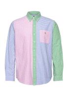 Classic Fit Plaid Oxford Workshirt Tops Shirts Casual Green Polo Ralph Lauren